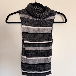 Turtleneck Cropped Tank